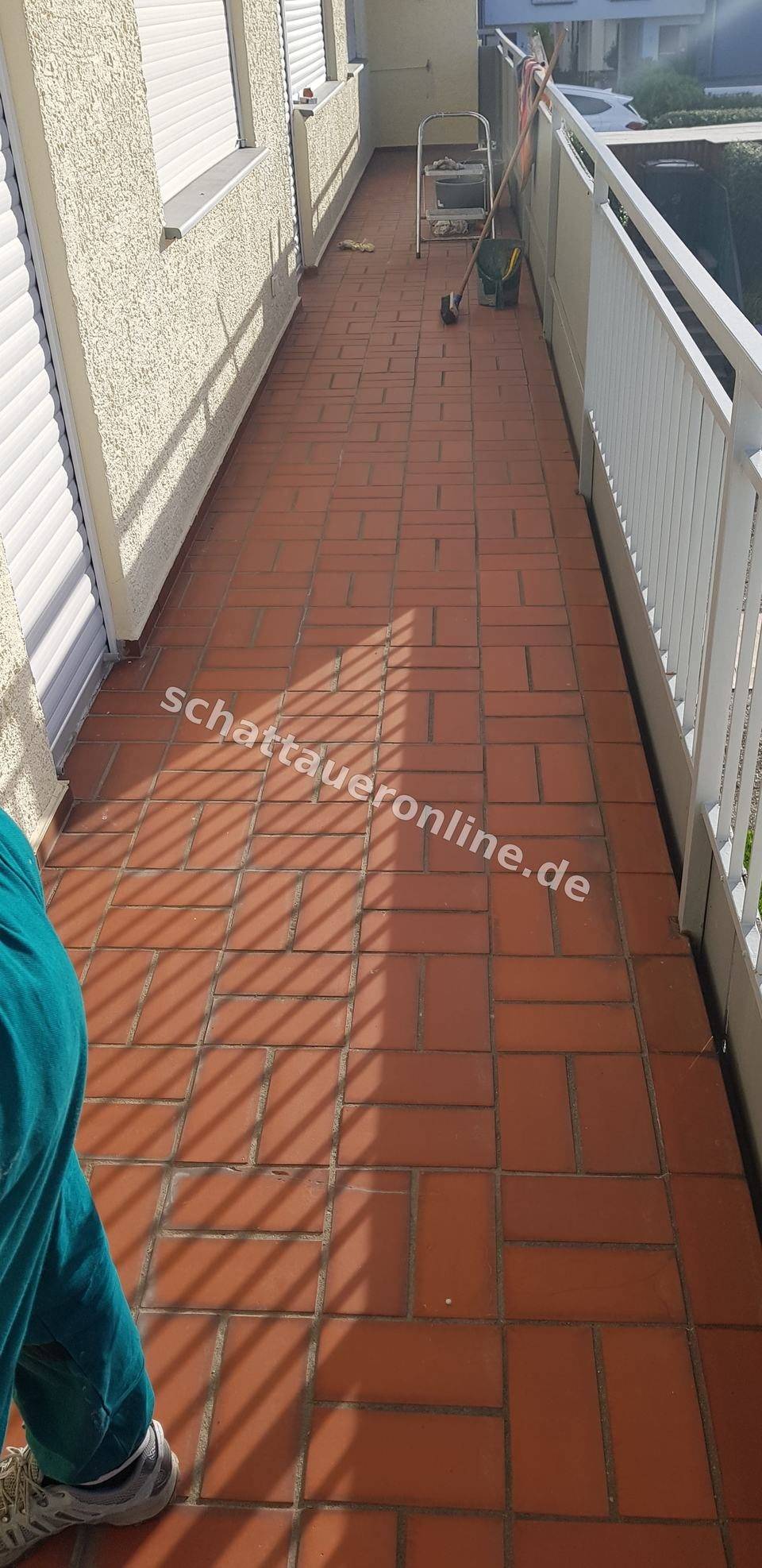 Утепление балкона в Майнце наполнителем жидким пластиком и натуральным камнем - фото проекта 018