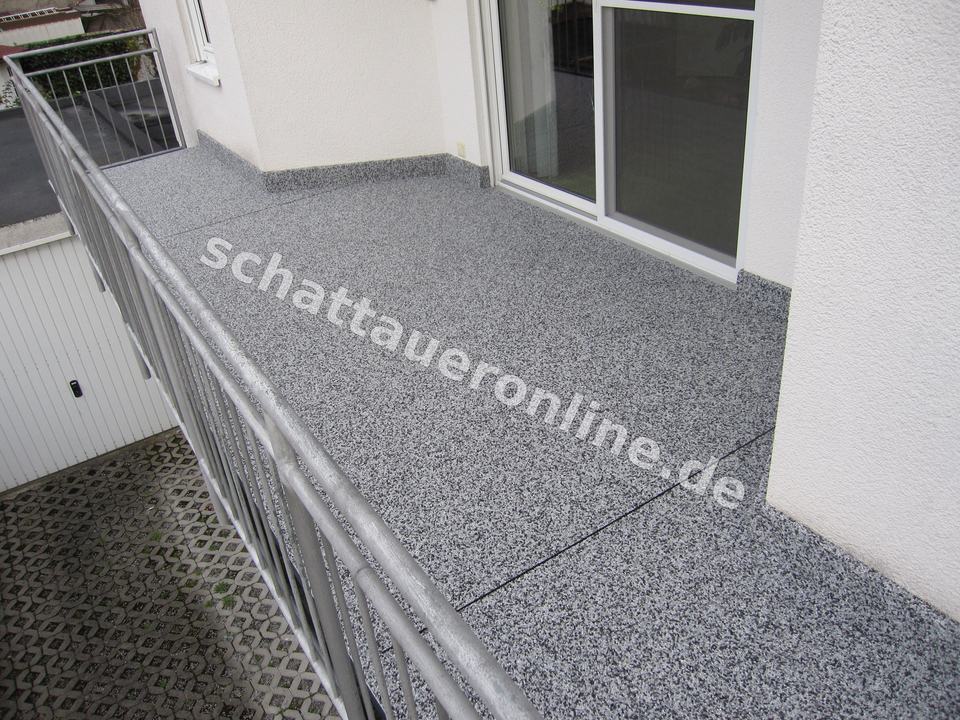 Утепление балкона в Майнце наполнителем жидким пластиком и натуральным камнем - фото проекта 068