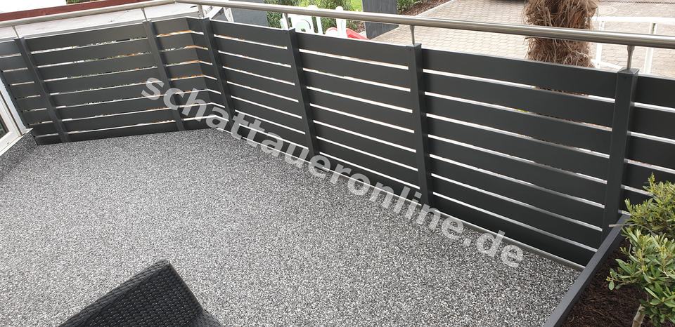 Утепление балкона в Майнце наполнителем жидким пластиком и натуральным камнем - фото проекта 022