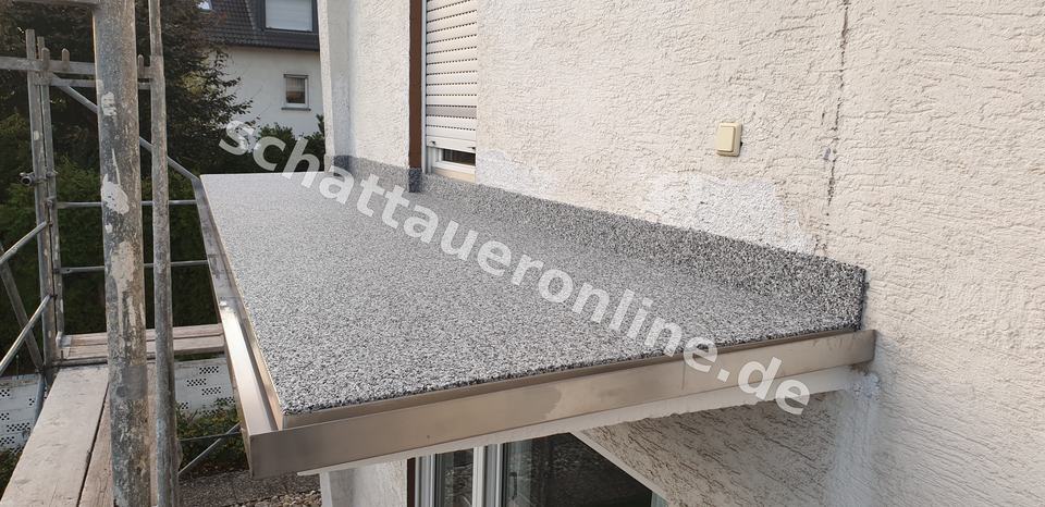 Заполнение балкона натуральным камнем для долговечной и устойчивой к атмосферным воздействиям поверхности - изображение проекта 032