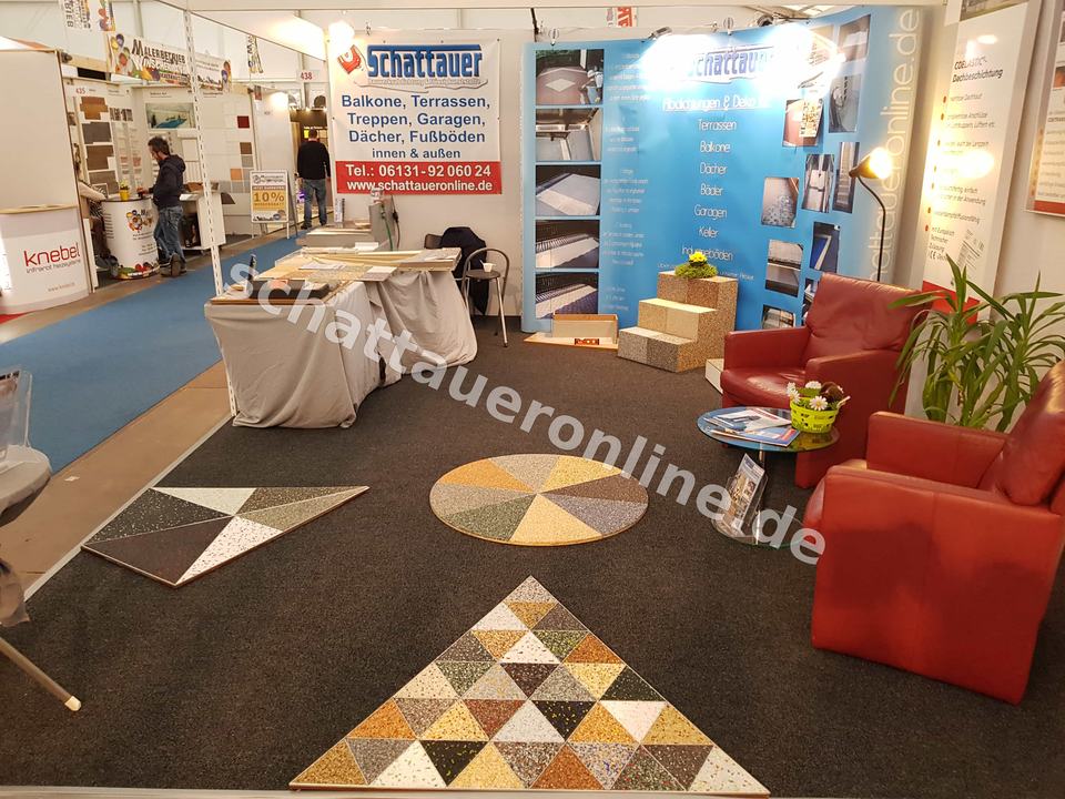 Trade fair stand coating for resilient and presentation-strong object surfaces - project image 003