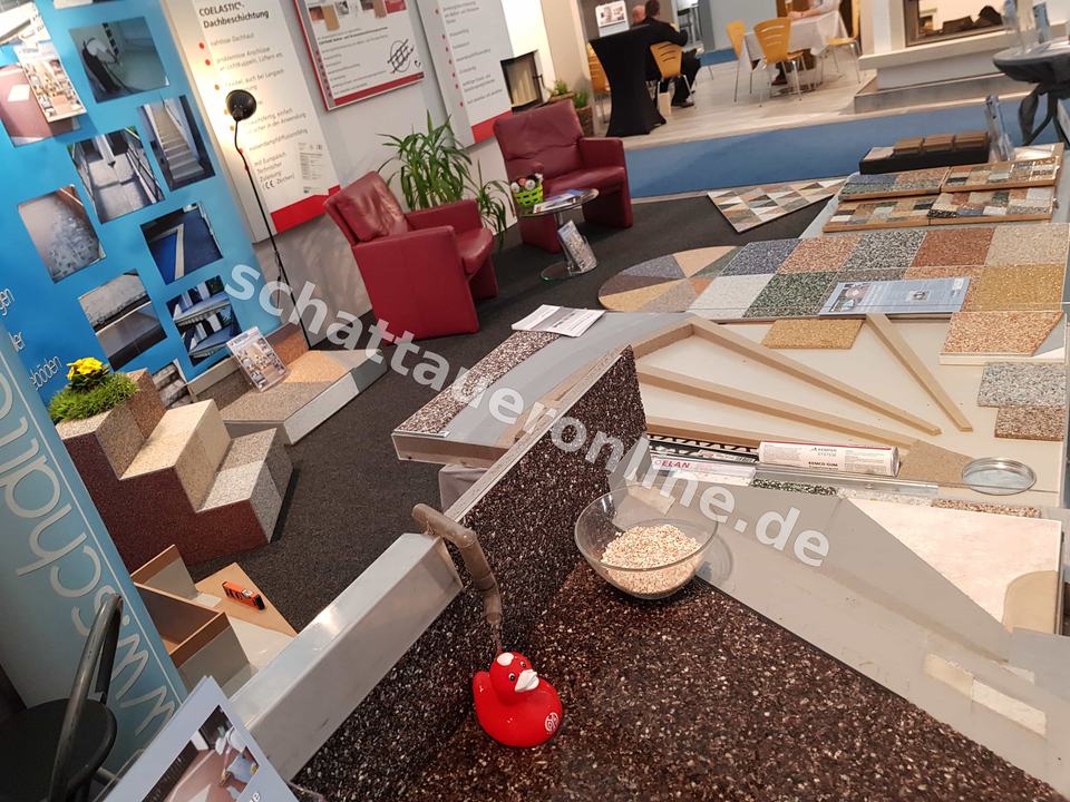 Trade fair stand coating for resilient and presentation-strong object surfaces - project image 002