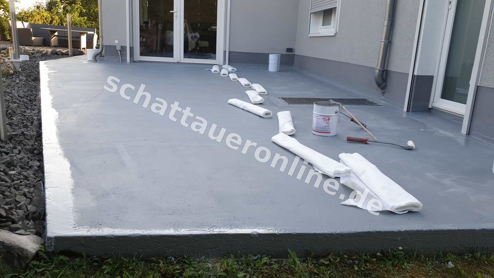 Terrace waterproofing in Mainz with long-lasting natural stone filler - project image 023