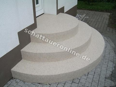 Заполнение ступеней натуральным камнем для безопасных зон ступеней - изображение проекта 014