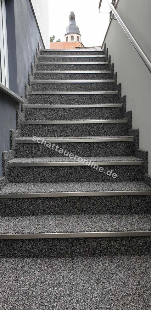 Treppensanierung in Mainz mit Abdichtung und langlebiger Beschichtung - Projektbild 010